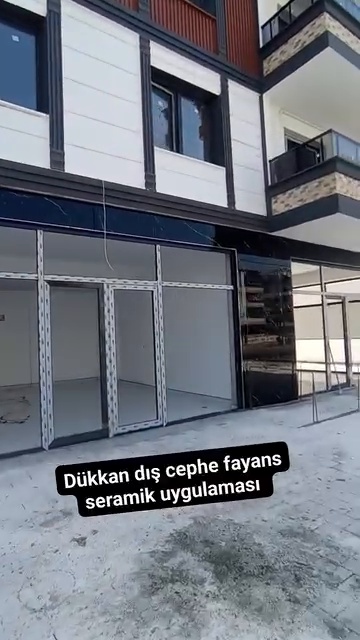 Akhisar dış cephe seramik uygulaması